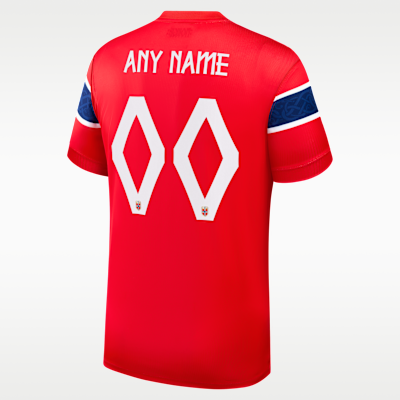 Norway 2026 Stadium Home Men's Nike Dri-FIT Soccer Replica Custom